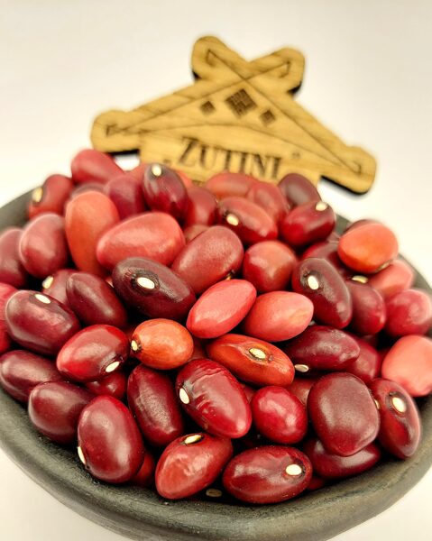 Koši sarkanas pērlīšu pupas (Skaista, ražīga pupiņu šķirne) - Mazpaciņa