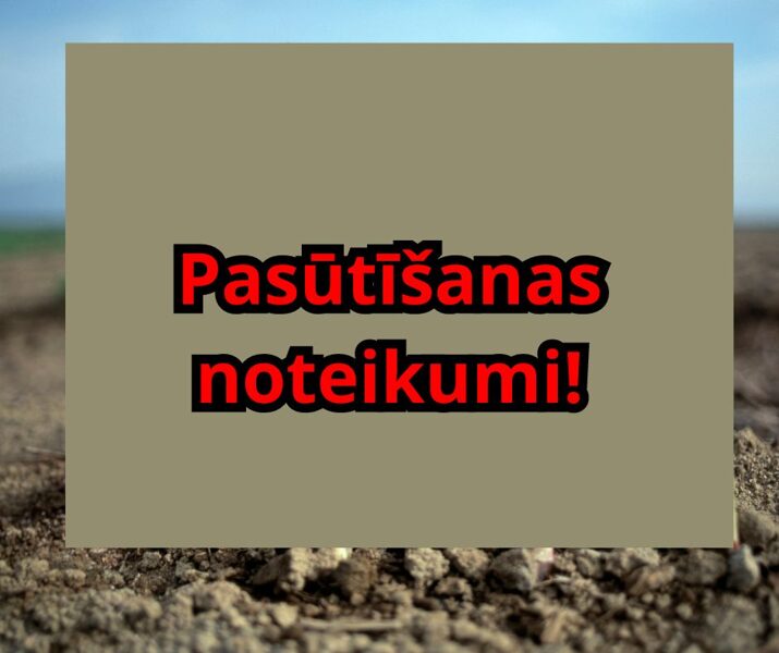 Sparģeļu pasūtīšanas noteikumi (spied te)